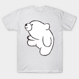 Smiley Bear Sitting Peacefully T-Shirt